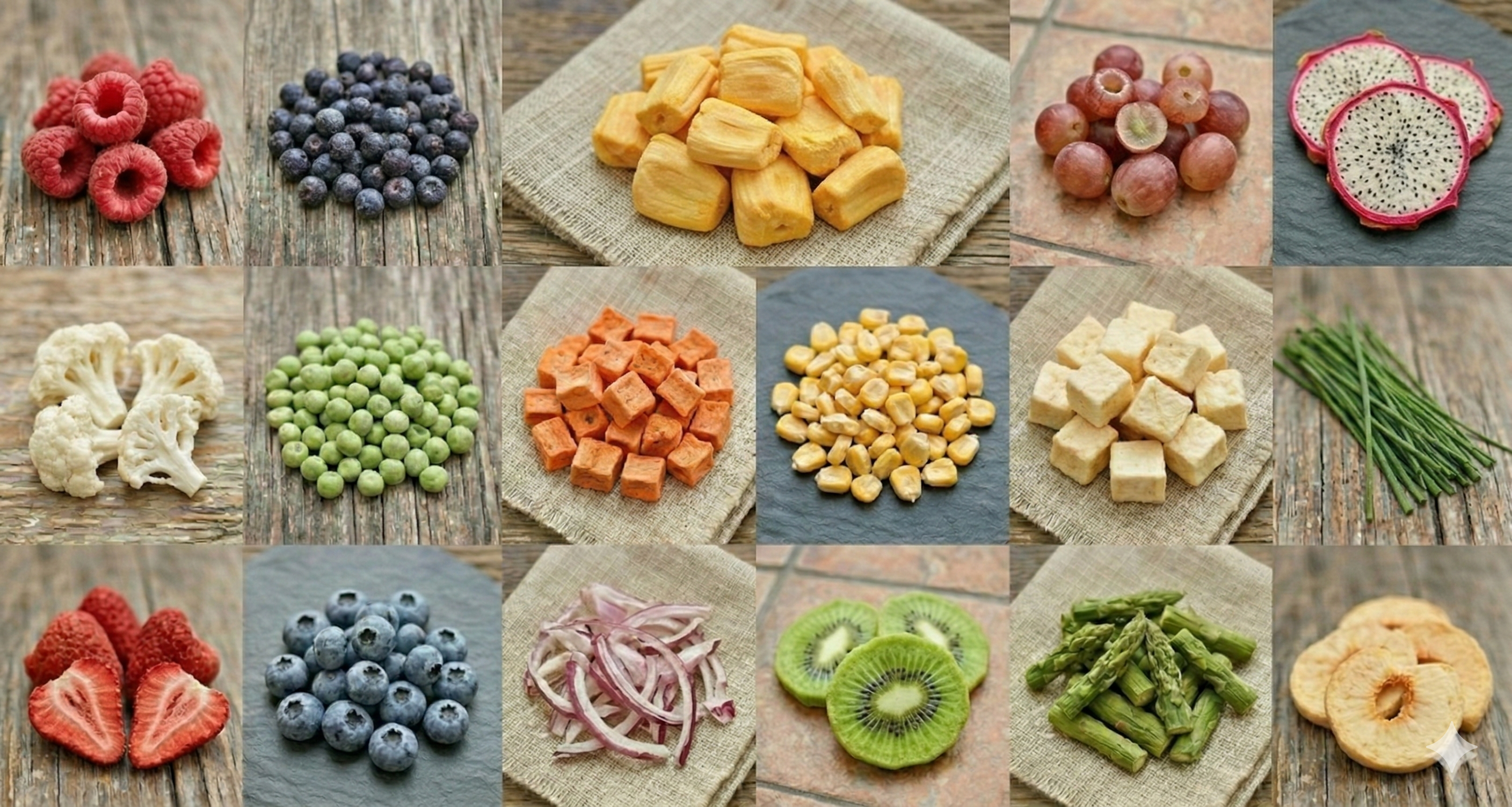 Freeze dried products